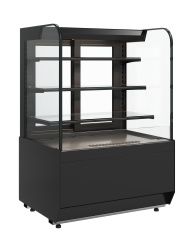 Витрина кондитерская Carboma KR70 VM 1,3-2 Standard Radius (9005)