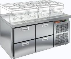 Стол холодильный Hicold GN 22 BR2 TN LT