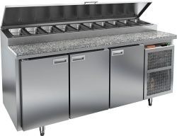 Стол для пиццы Hicold PZ2-111GN (1&#47;6) камень