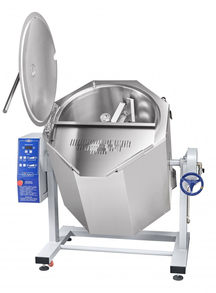 Котел пищеварочный Abat КПЭМ-160-ОМР-В  с функциями перемешивания - 3