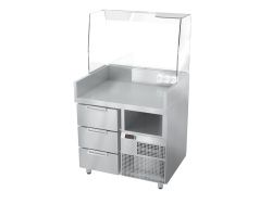 Станция для бургеров и хот-догов Atesy Бавария БХС - 900.700-02 плюс