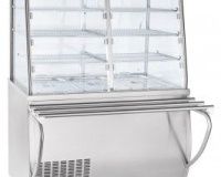 Прилавок-витрина холодильный Abat Премьер ПВВ(Н)-70Т-С-НШ кашированный металл - 3