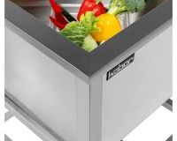 Ванна моечная двухсекционная сварная Кобор ВМС/2-100/53/430 - 4