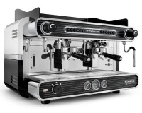 Кофемашина Sanremo Torino SED 2 низкие группы, черно-белая - 1