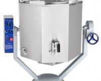 Котел пищеварочный Abat КПЭМ-160-ОМР со сливным краном и функциями перемешивания - 1