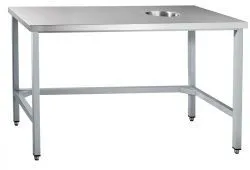 Стол для сбора отходов Abat ССО-1 (800x700x860 мм) вся нерж.