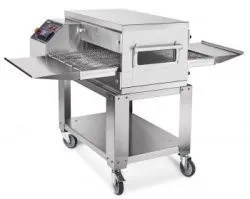 Печь электрическая для пиццы Abat ПЭК-400 с дверцей, конвейерная