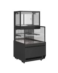 Витрина кондитерская Carboma KC70 VV/SH 0,6-2-1 Standard Cube 2 Combi (версия 2.0) (9005-0430)