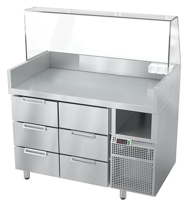 Станция для бургеров и хот-догов Atesy БХС -1235.700-02-1