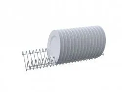 Комплект полки для тарелок шкафа Atesy ШЗДП-4-1200-02-1