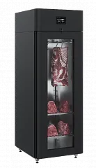 Шкаф холодильный Polair CS107 Meat black Тип1 (дверь стекло)