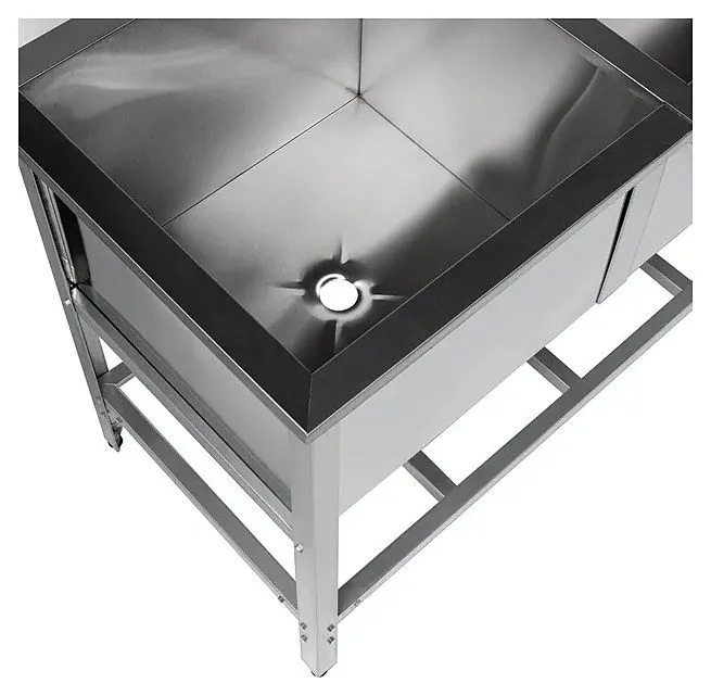 Ванна моечная двухсекционная сварная Кобор ВМС&#47;2-100&#47;53&#47;430