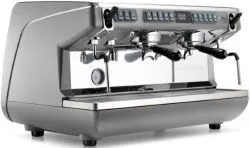 Кофемашина Nuova Simonelli Appia Life XT 2Gr V металлик, высокие группы, автомат