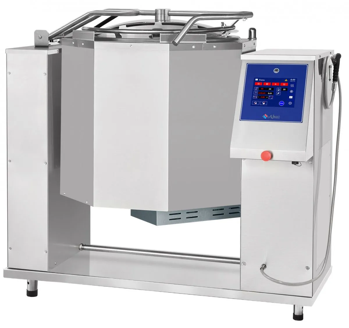 Котел пищеварочный Abat КПЭМ-160-ОМП (опрокидывание, перемешивание и охлаждение)