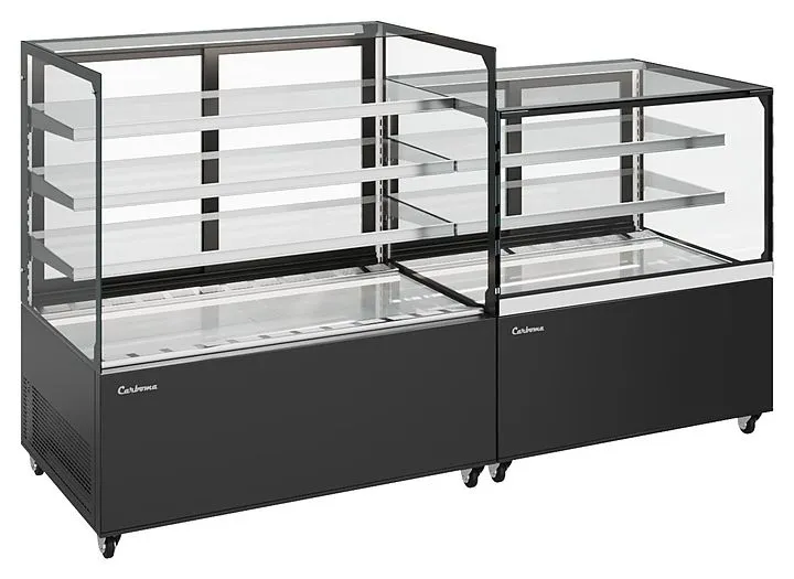 Витрина тепловая Carboma KC78-110 SH 1,2-1 Cosmo (9005)