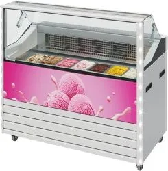 Витрина для мороженого Carboma IC72 SL 1,3-1 Bliss брендированная