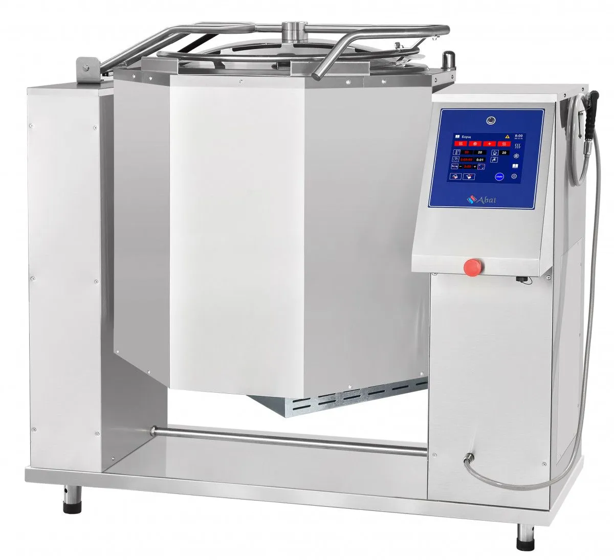 Котел пищеварочный Abat КПЭМ-250-ОМП (опрокидывание, перемешивание и охлаждение)
