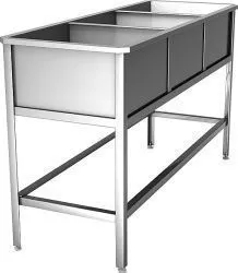 Ванна моечная Hessen ВМ3&#47;5 нерж