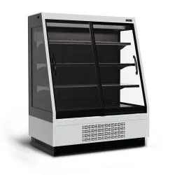 Горка холодильная Carboma F16-08 VV 1,0-1 Standard Tokyo 2 фронт X1 (версия 2.0) (9006-9005)