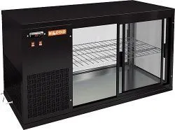 Витрина холодильная Hicold VRL 1100 L Black (распродажа)