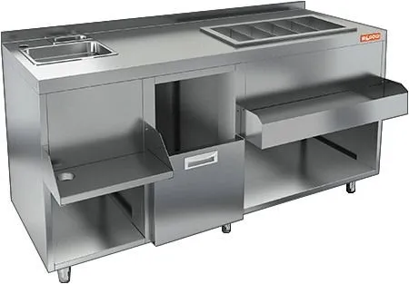 Станция барная Hicold НБМКС-16/5БПК (без ящика и вертушки) - 0