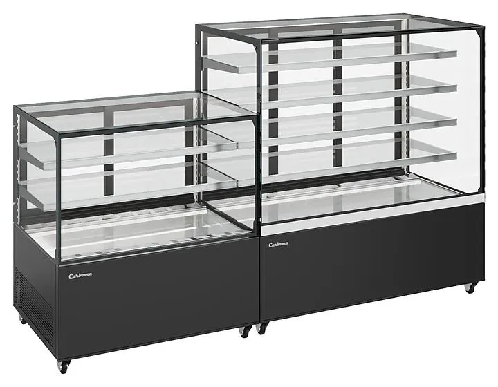 Витрина тепловая Carboma KC71-130 SH 1,2-1 Cosmo (9005)