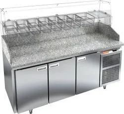 Стол для пиццы Hicold PZ3-111&#47;GN камень