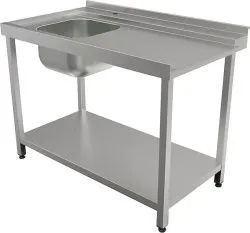 Стол для посудомоечной машины Кобор СПМ&#47;2-120&#47;70&#47;Л