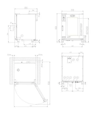 Пароконвектомат Unox XEVC-1011-EZLM