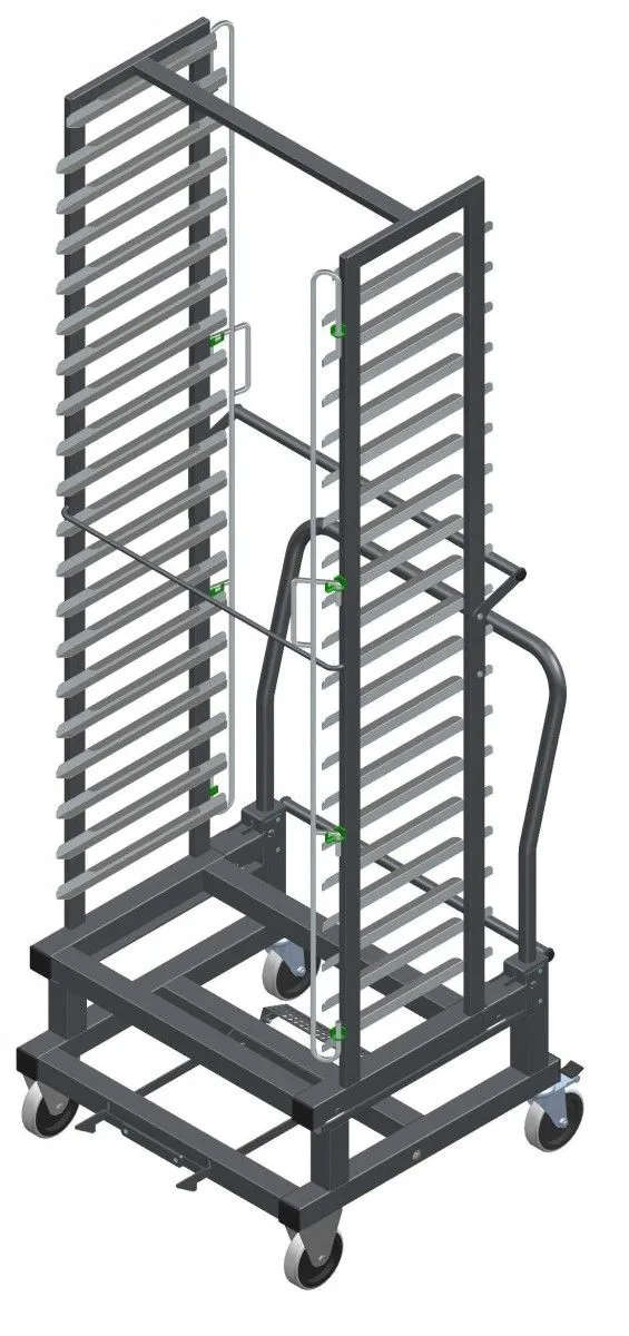 Шкаф шоковой заморозки Abat ШОК-40-01 (2xТележка ТДШ-40-11) - 3