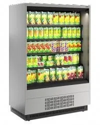 Горка холодильная Carboma FС20-07 VM 1,3-2 0030 Cube 2 (версия 2.0) (9006-9005)