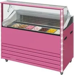 Витрина для мороженого Carboma IC72 SL 1,3-1 Bliss индивид. исполнение