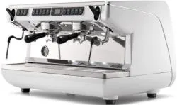 Кофемашина Nuova Simonelli Appia Life 2Gr Timer белая, высокие группы, экономайзер, автомат