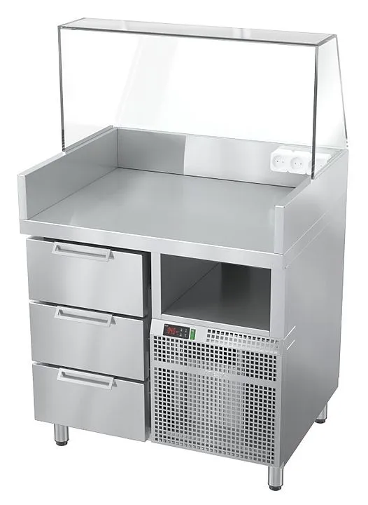 Станция для бургеров и хот-догов Atesy Бавария БХС - 900.700-02