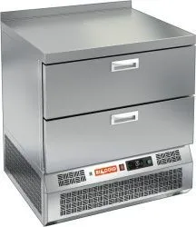 Стол холодильно-морозильный Hicold UD 2-2 GN Sh