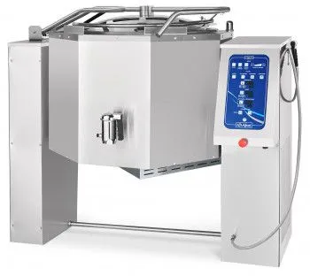 Котел пищеварочный Abat КПЭМ-200-ОМ2 со сливным краном (опрокидывание, перемешивание и охлаждение) - 0