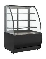 Витрина кондитерская Carboma K70 VV 1,3-1 Standard Flandria 2 (версия 2.0) (9005)