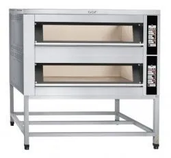 Пекарский электрический шкаф Abat ЭШП-2-01КП 3EN Super с каменным подом и функцией пароувлажнени