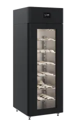 Шкаф отложенной расстойки Polair CS107 Bakery Br стеклянная дверь, черный, тип 1