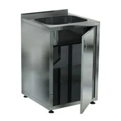 Ванна моечная цельнотянутая закрытая односекционная Кобор ВМЦЗ/1-60/60