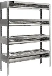 Стеллаж для сушки тарелок Кобор СКС-120/30/430 (высота 1800)