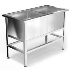 Ванна моечная GPsteel ВМ-2/430-э