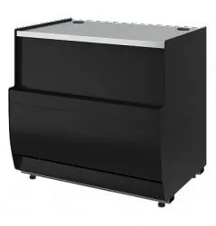 Прилавок Carboma KC70 N 0,6-7 (версия 2.0) Cube 2 (9005)