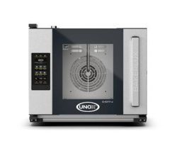 Печь конвекционная Unox XEFR-04HS-EMRV без сливного отверстия